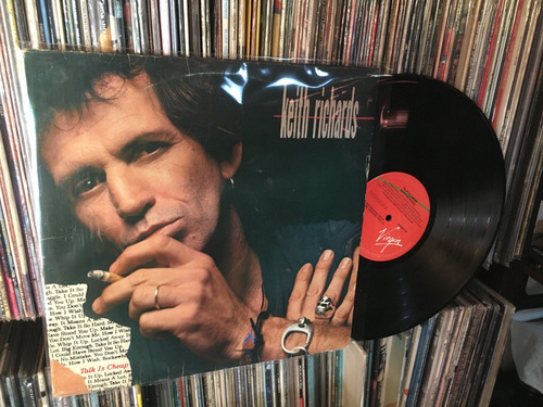 Keith Richards Talk Is Cheap Vinilo 1988 Rolling Stones 4°