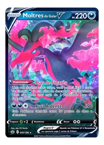 Articuno De Galar V (058/198) - Original + Brindes