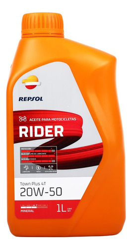 Aceite Repsol 20w50 Motos 4t Repsol Rider Town Origen España