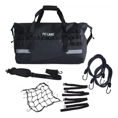 Bolso Trasero Universal 50 Litros Pit Lane Impermeable