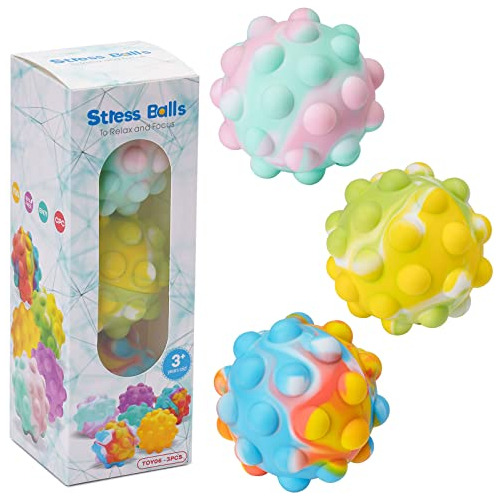 Stress It Pop Ball Fidget Juguetes Niñas Y Niños Rega...