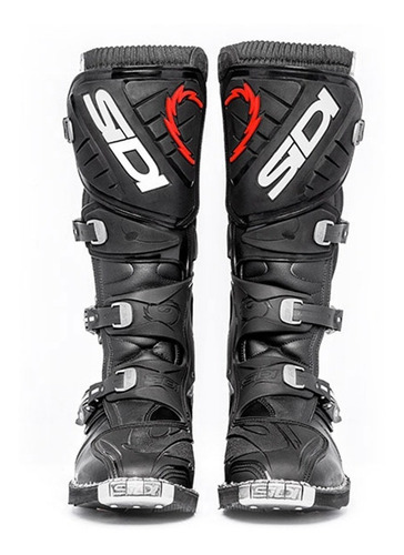 Botas Moto Agueda Negro Negro Sidi Original