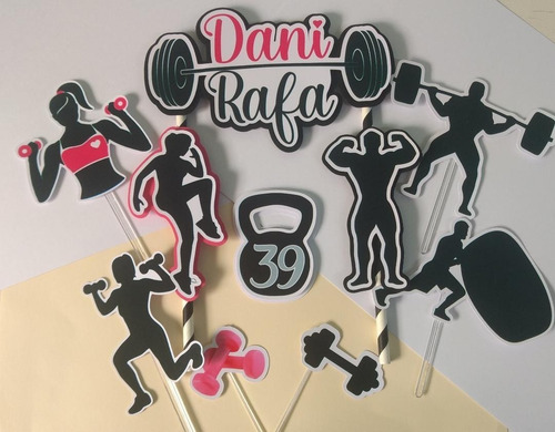 Topo De Bolo/cake Topper Academia 2