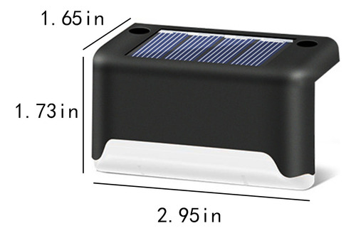 Luces Solares Para Terrazas, Cercas, Postes, Iluminación Ext