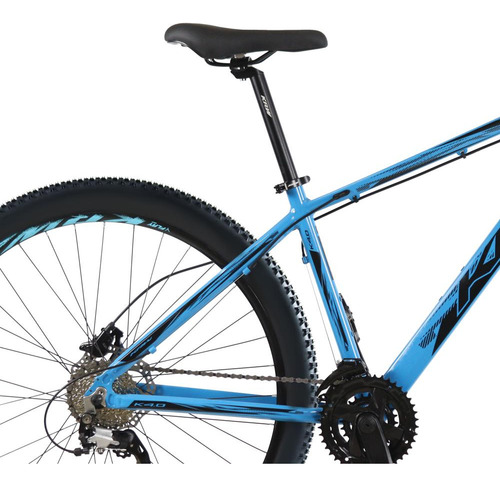 Bicicleta Aro 29 Krw Alum 27vel Shimano Acera Hid Trava Kr10 Cor Azul/Preto