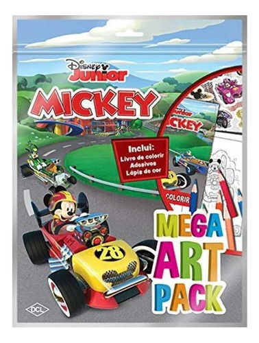 Livro Mickey Mega Art Pack Disney