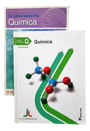 Pack Quimica Enciclopedia Tematica Escolar + Santillana