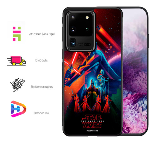 Funda Para Samsung S20/s20lite/s20ultra Star Waars Samsung S20 Ultra Manga Comiics