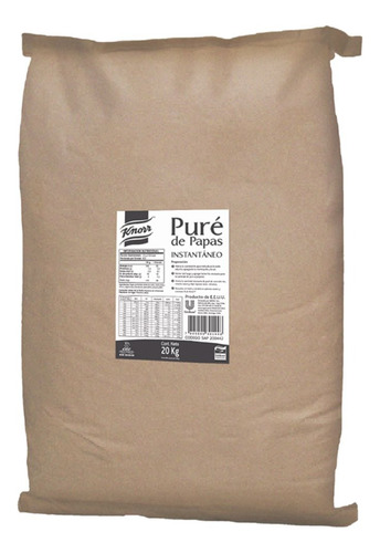 Pure De Papas 20 Kg Knorr