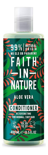 Faith In Nature - Acondicionador Orgánico De Aloe Vera De .