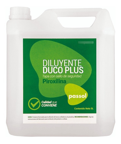 Diluyente Duco Plus Passol 5 Lt