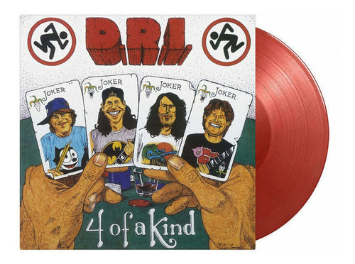 D.r.i. 4 Of A Kind Lp Dealing Crossover Trash Full Sod Mod