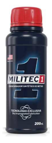 3un. Militec-1 Condicionador De Metais200ml-original
