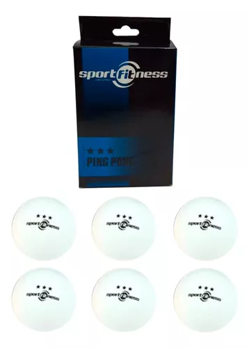 Ping Pong Balls, 6 piezas/Set de 3 estrellas de tenis de mesa bolas de ping  pong bolas Set para Pingpong Formación Deportes