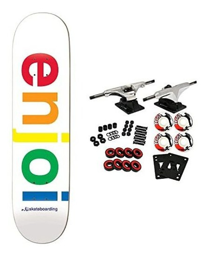 Patineta, Skatebboards Es Enjoi Skateboard Completo Spectrum