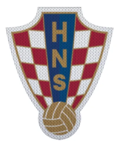 Parche Termoadhesivo Escudo 7,5 Cm Seleccion Croacia