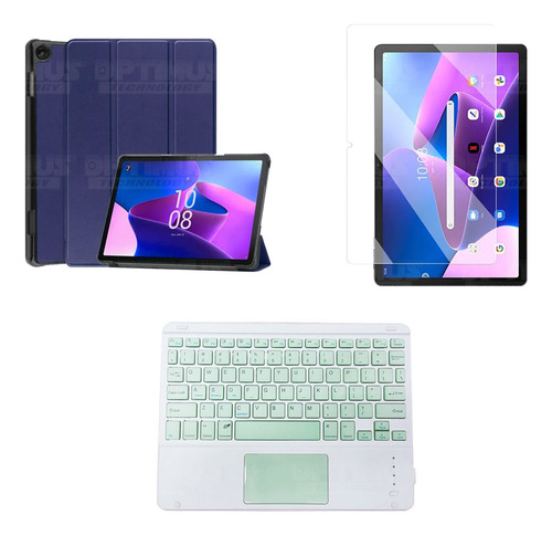 Screen Case Teclado Bt Tablet Para Lenovo M10 3rd Gen Tb-328