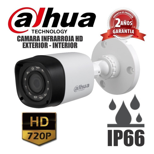 Imagen 6 de 10 de Kit Seguridad Dahua Dvr 4 + 3 Camaras Exterior 720p 1mp