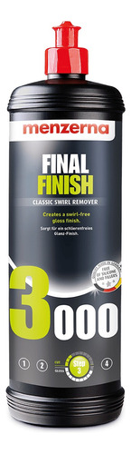 Menzerna 3000 Final Finish X 1lt Tecnopaint