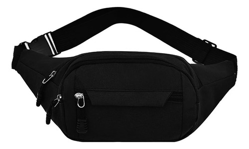 Riñonera Canguera Deportiva Premium De Viaje Negro