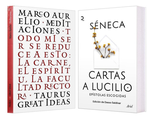 Meditaciones Marco Aurelio + Cartas A Lucilio Séneca