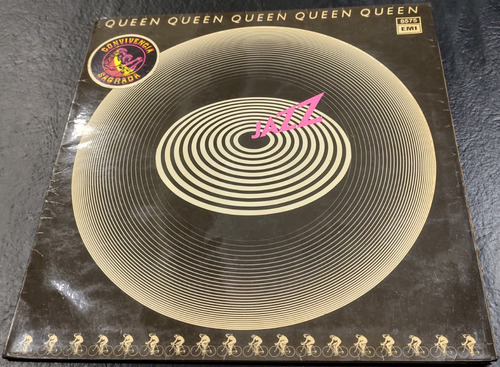 Queen - Jazz Lp Argentino 1ra Edicion Freddie Mercury Elo U2
