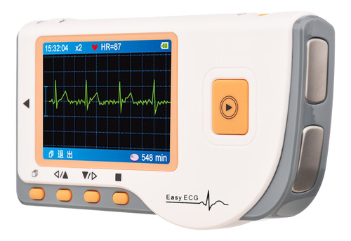 Rastreador Electrocardiógrafo Manual Que Monitorea Datos Usb