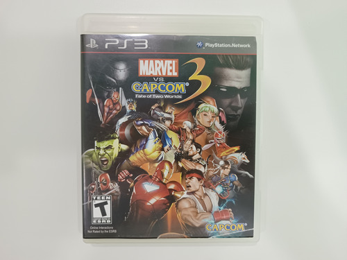 Marvel Vs Capcom 3 F Two Worlds Sem Manual Playstation 3 Ps3