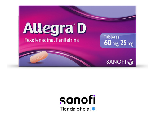 Allegra ® D Alergia Y Congestión Antihistamínico 10 Tabletas