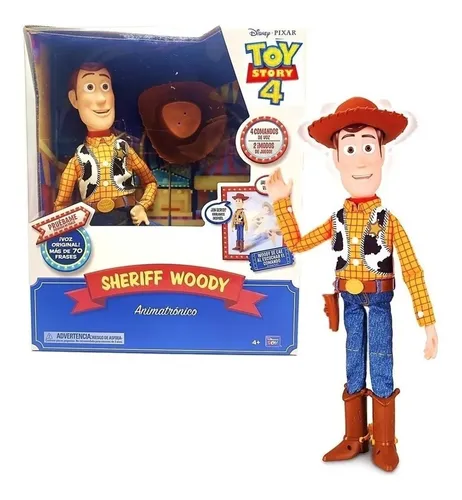 Toy Story 4 Woody Interactivo Se Cae Y Habla 70 Frases