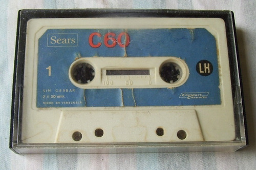 Cassette Vintage Años 60 Antigua Sears Hecho En Venezuela!!!