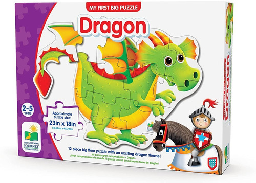 Puzle De Piso Dragón Para Niños The Learning