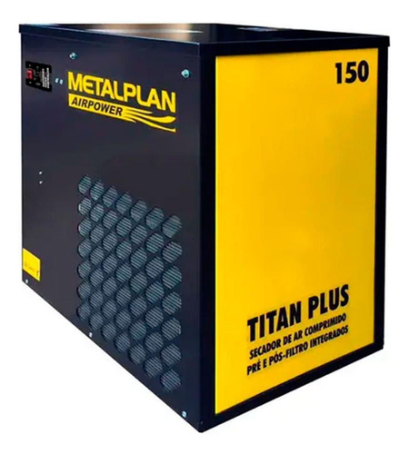 Secador De Ar Comprimido Titan Plus 150pcm Metalplan 220v