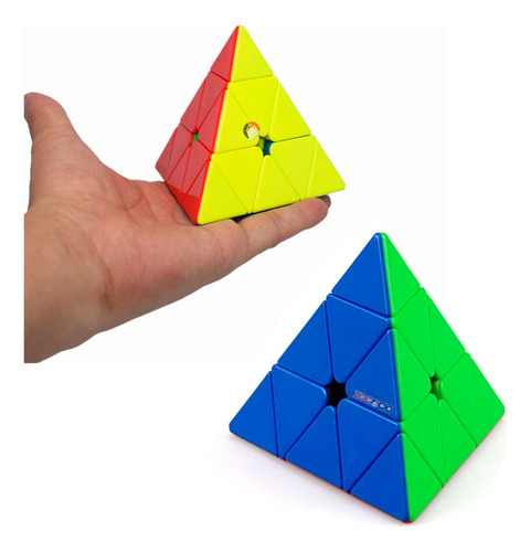 Cubo Rubik Pyraminx Cubo Mágico Pirámide De Agilidad