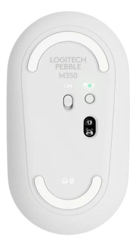 Imagen 5 de 6 de Mouse Inalambrico Logitech Pebble M350 Bluetooth Blanco