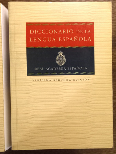 Diccionario De La Lengua Española Real Acad Esp 22ed Espasa (Usado)