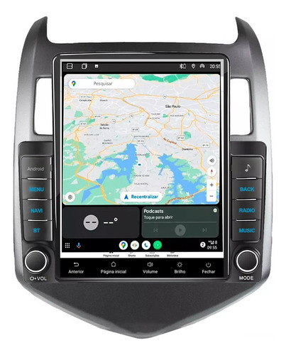 Multimidia Tesla Sonic 12/14 9,7p Android Auto Carplay 2/32g