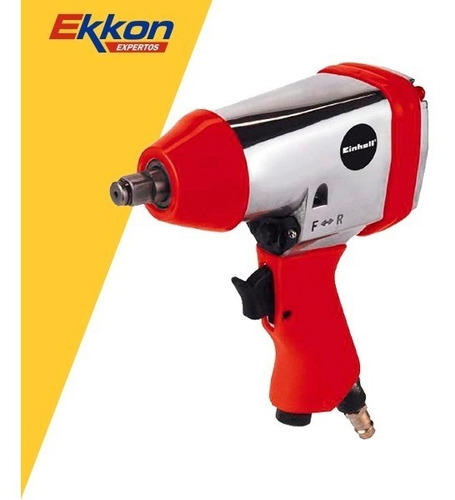 Imagen 3 de 7 de Llave Impacto Neumatica Einhell 1/2 PuLG Kit 15 Accesorios