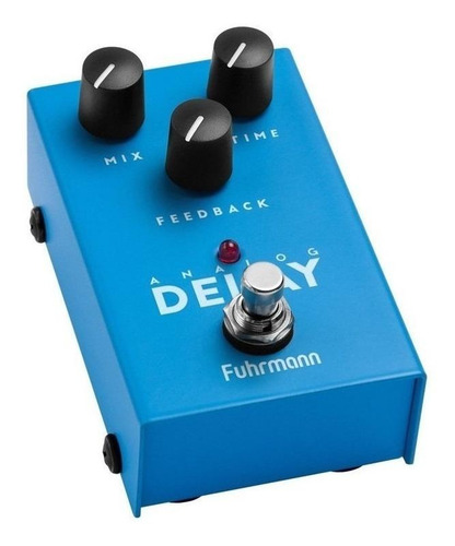 Imagem 5 de 6 de Pedal de efeito para instrumento de cordas Fuhrmann Analog Delay AD20 azul