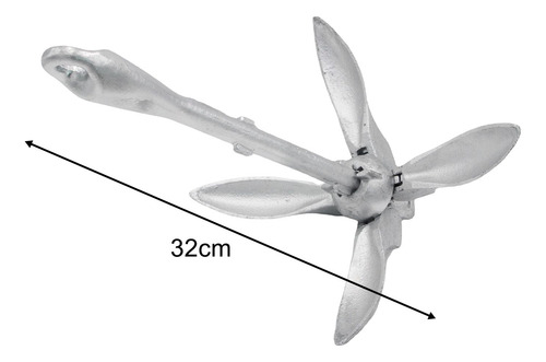 Ancla De Barco Equipo Duradero 4 Dientes Para 1,5 Kg