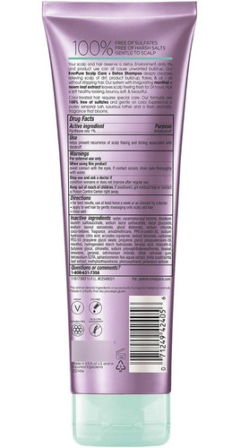 Champú Sin Sulfato L'oreal Paris Everpure Scalp Care Detox.