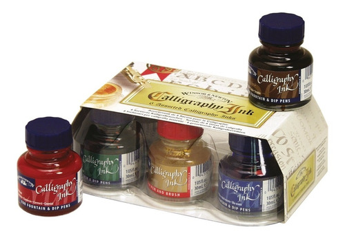 Tinta Caligráfica Winsor & Newton 30ml Set X6 Oferta