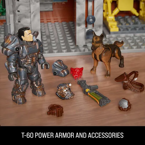 Set De Construcción Fallout 4 Red Rocket Mattel 824 Piezas