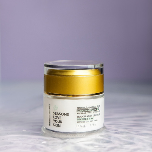 Biocolageno Gel Plus Algas Marinas + Ah 50gr Tipo De Piel Todo Tipo Volumen De La Unidad 60 Ml