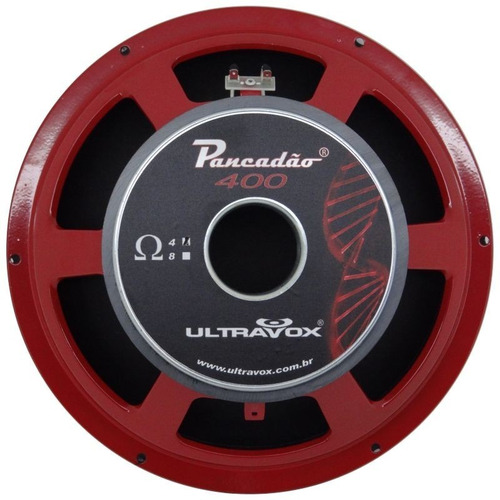 Falante Woofer Ultravox Pancadão 400 Rms 4 Ohms 12 Polegadas