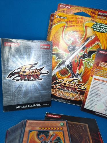 Imagen 2 de 8 de Yugioh Structure Deck Dragunity Legion Original 1st 40 Card