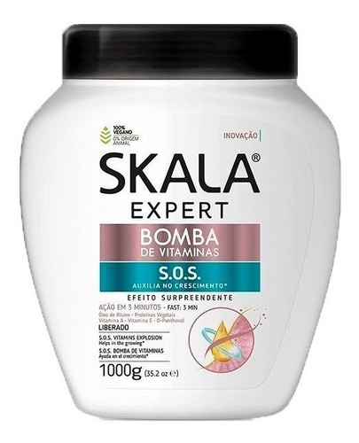 Cremas De Tratamiento Skala Brasil, Bomba De Vitaminas 1kg