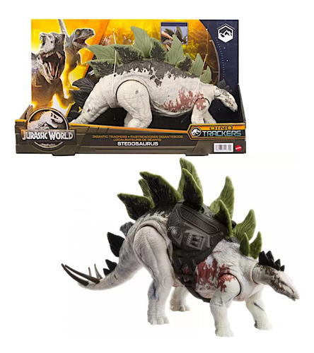 Dinossauro Grande Jurassic World Estegossauro Mattel