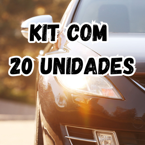Kit 20 Un - Lâmpadas Automotiva 12v 5w T10 2825 Cinoy
