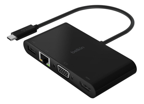 Imagen 4 de 10 de Belkin Multipuerto Usb-c 100w Con Usb 3.0/vga/hdmi(4k),lan